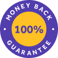 100% money-back guarantee