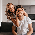 A happy couple