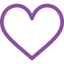 A purple heart